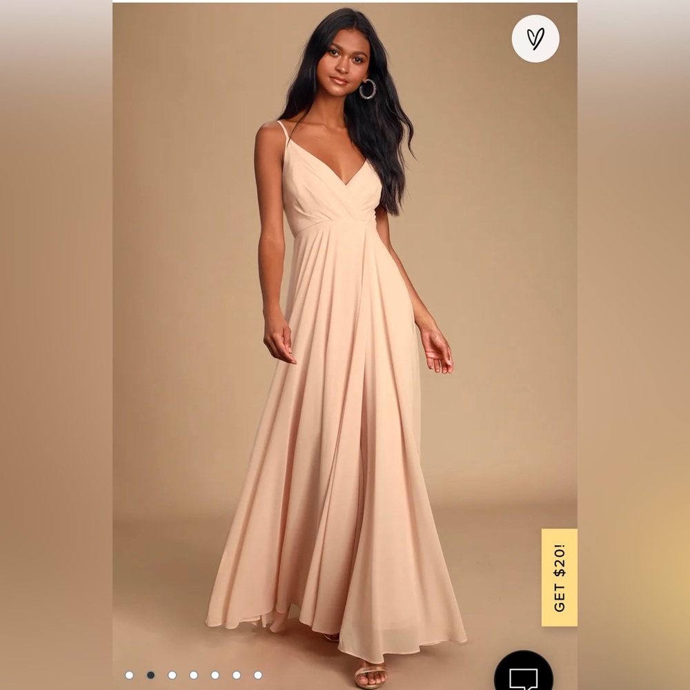 All About Love Blush Pink Maxi Dress